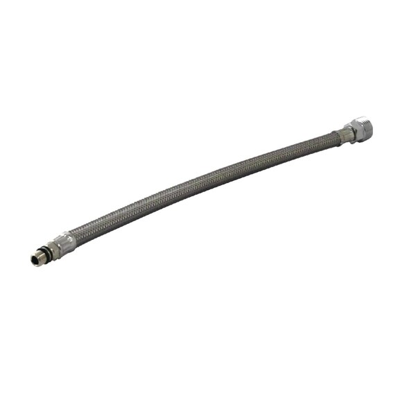 Kingston Brass KSHO8421 1/2-Inch OD X 12-Inch Stainless Steel Supply Line, Stainless Steel KSHO8421 - main